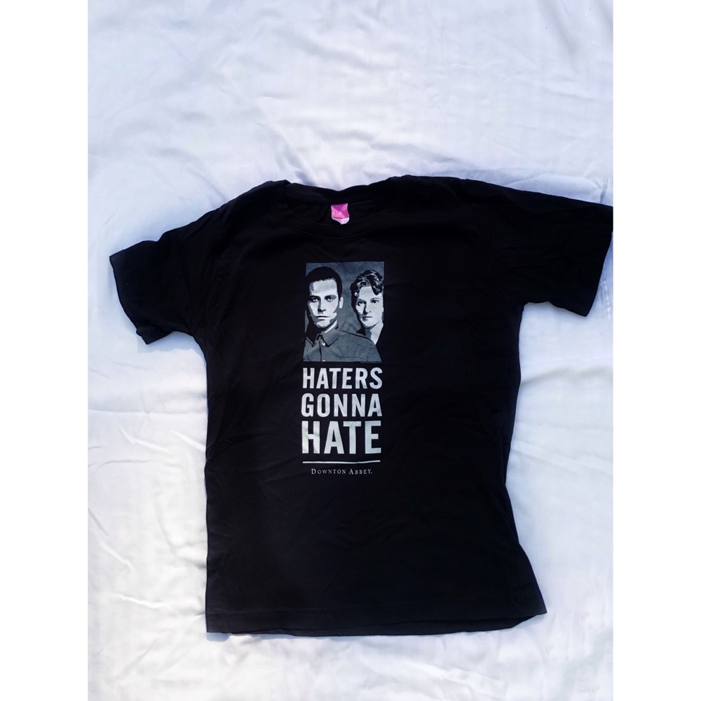 Downton abbey black t shirt